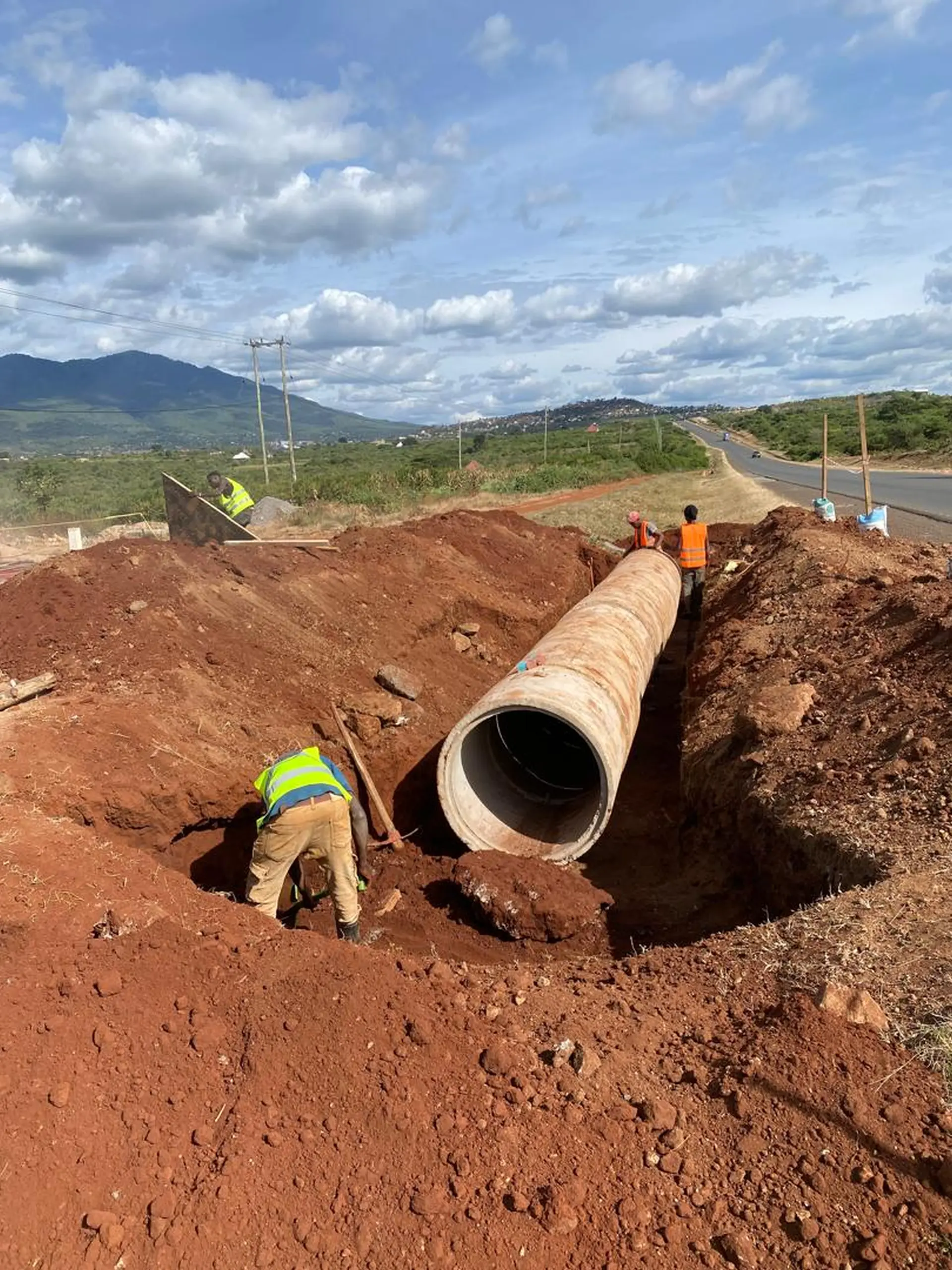 Pipe Culvert at Fire Station - photo 2