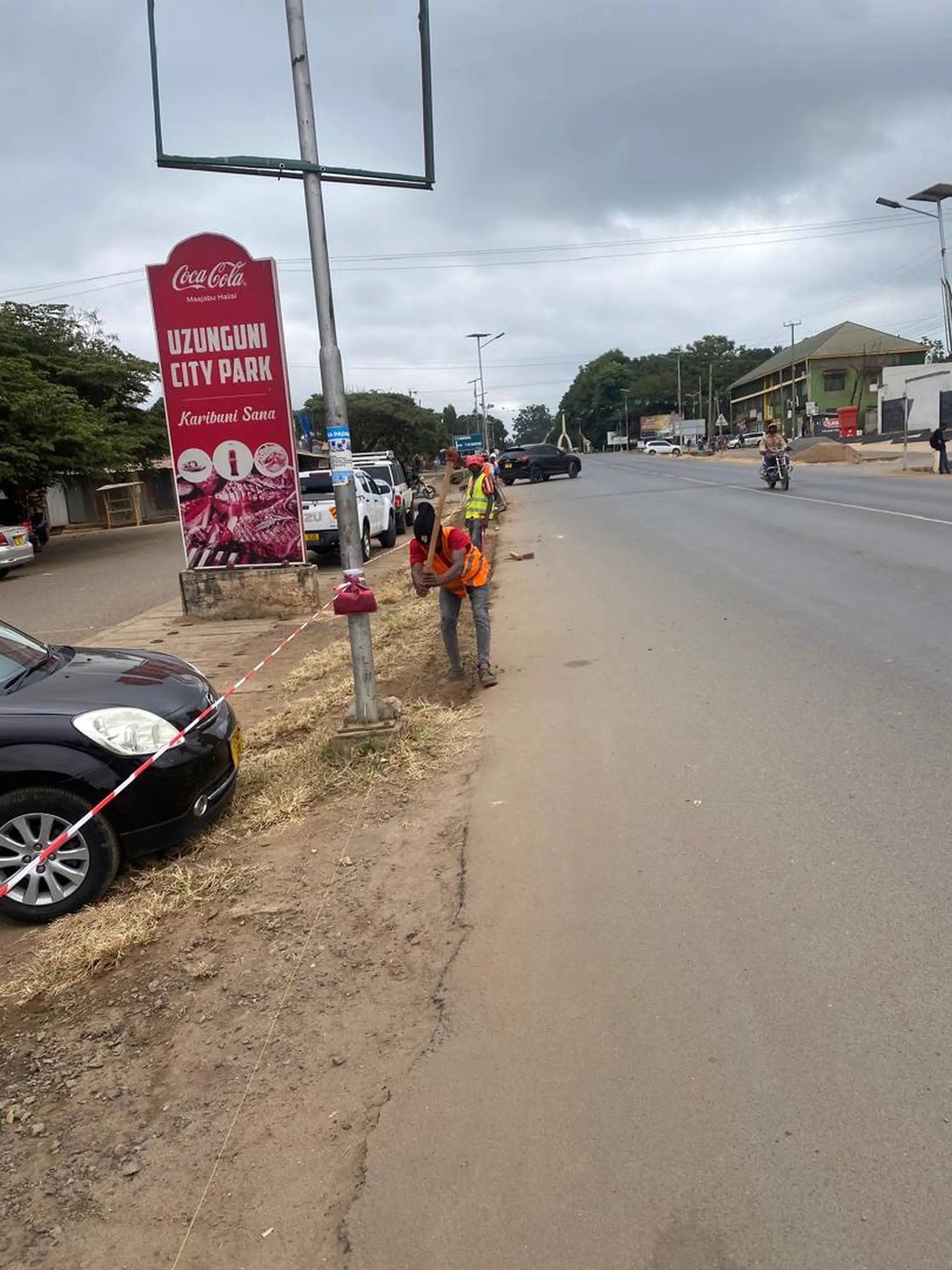TANROADS Babati - Kerbstone Construction